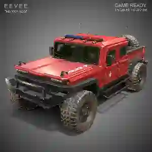 Armor Police Vehicle V221 game asset for Unity 2048x2048
